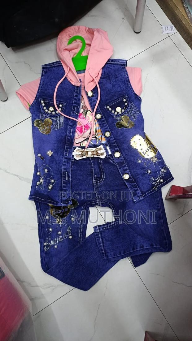 Girls Jeans Set 4-12 Yrs