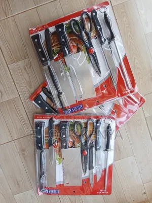 Stainless Steel Knives Set 9 Piece