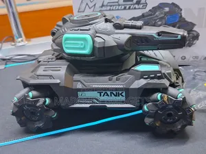 Rechargeable 360 Armored Tanker With Water Gun and Remote