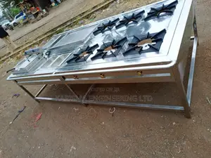 Stainless Steel Commercial Combined Range Cooker