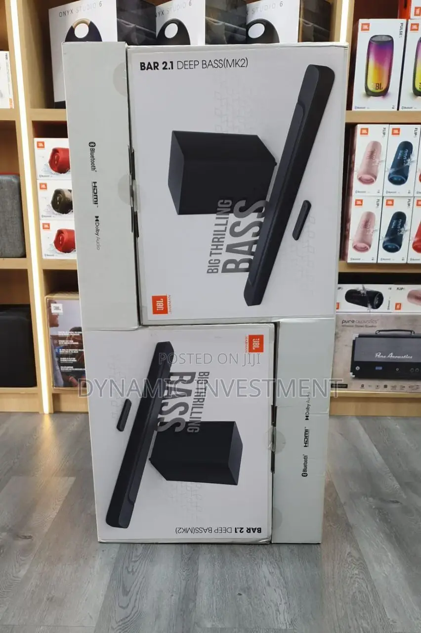 JBL 2.1-Channel 300W Soundbar System Wireless Subwoofer
