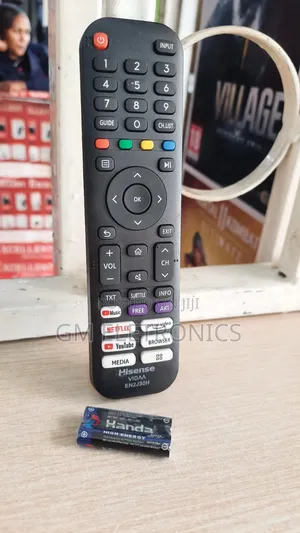 Hisense A4/A6 Smart Vidaa Replacement Remote-Free Batteries
