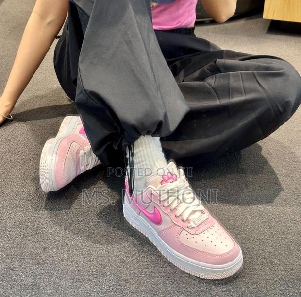 *Nike Air Force 1 '07 Perl* *Pink Paw Print '* - thumbnail 4