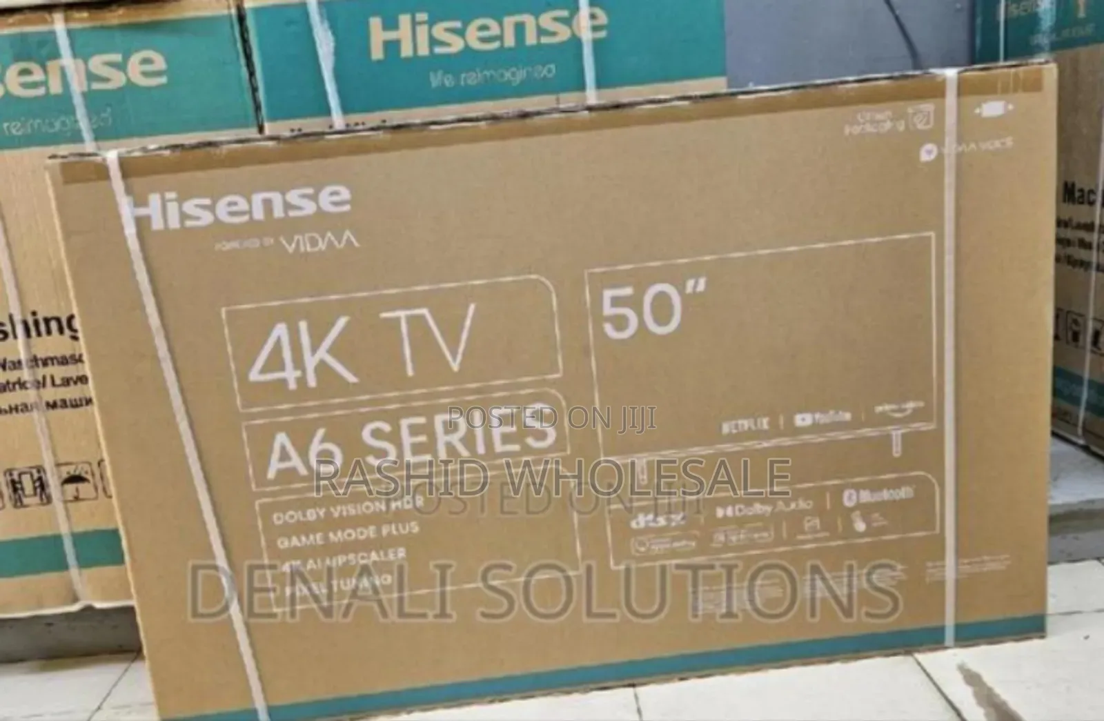 Hisense 50 Inch,Smart Flameless A6k