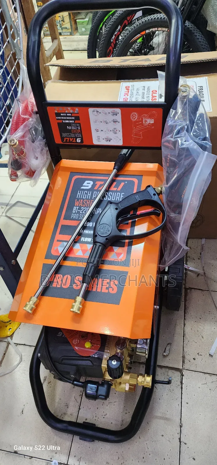 High Pressure Washing Machine With 3200psi