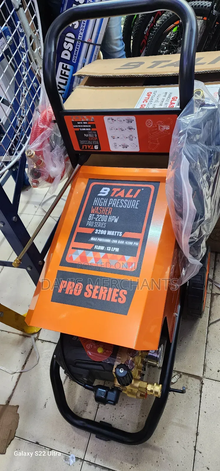 High Pressure Washing Machine With 3200psi