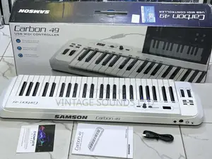 Samson Carbon 49 USB Midi Controller Musical Keyboard