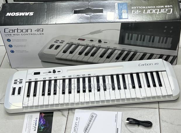 Samson Carbon 49 USB Midi Controller Versatile Keyboard - thumbnail 3