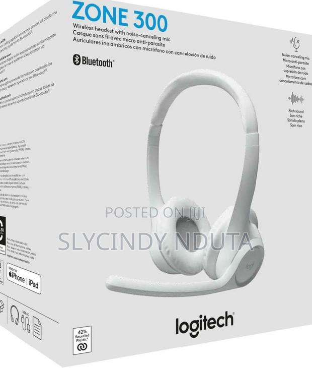 Logitech Zone 300 Wireless Bluetooth Headset Midnight - main view