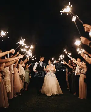 Electric Sparklers for Birthday and Wedding Parties