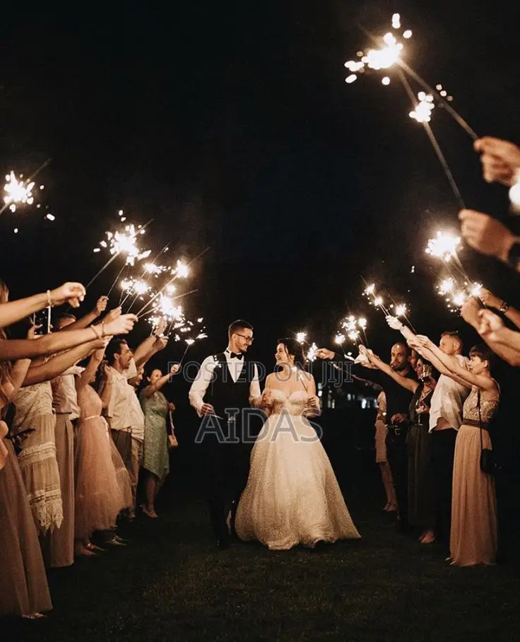 Electric Sparklers for Birthday and Wedding Parties
