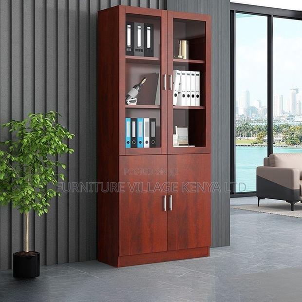 2-Door Wooden Executive Office Storage Cabinet