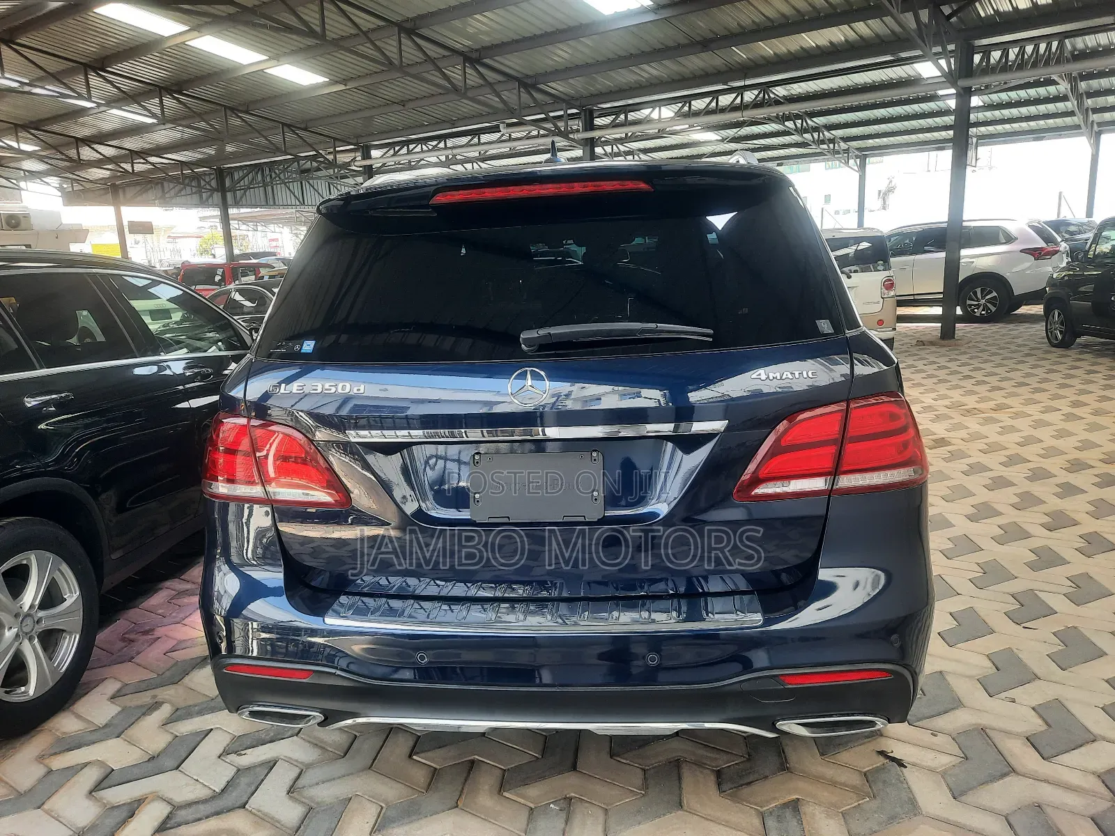 Mercedes-Benz GLE-Class GLE 350d 4MATIC 2018 Blue