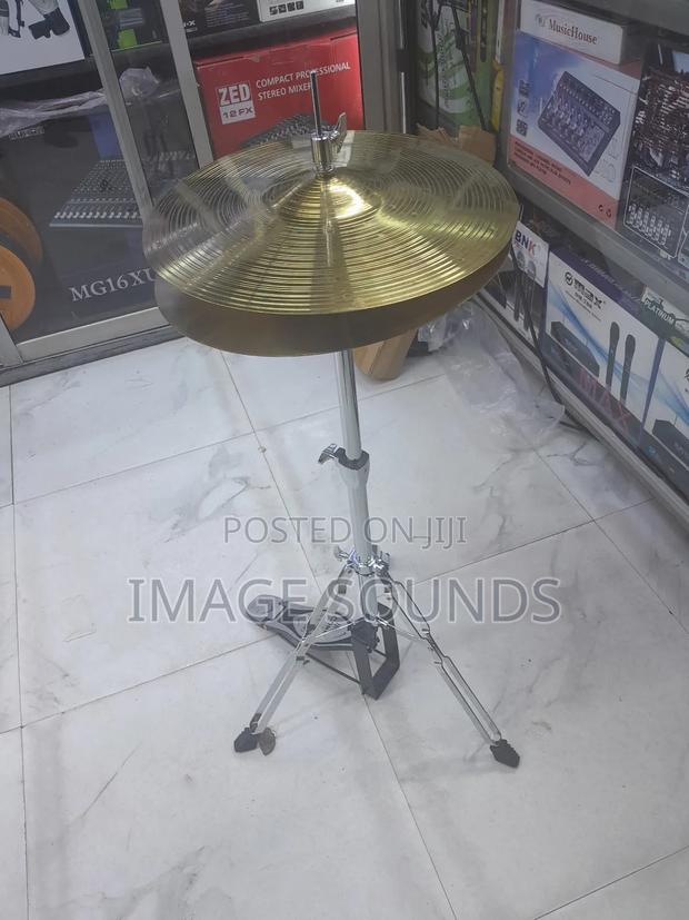 Hihat Cymbals and the Stand - main view