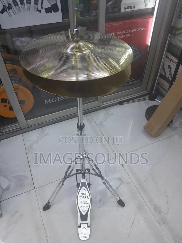 Hihat Stand Withe the Hihat Cymbals at a Discount - main view