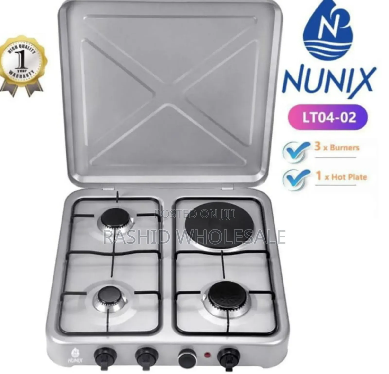 Nunix Cooker 3+1 .