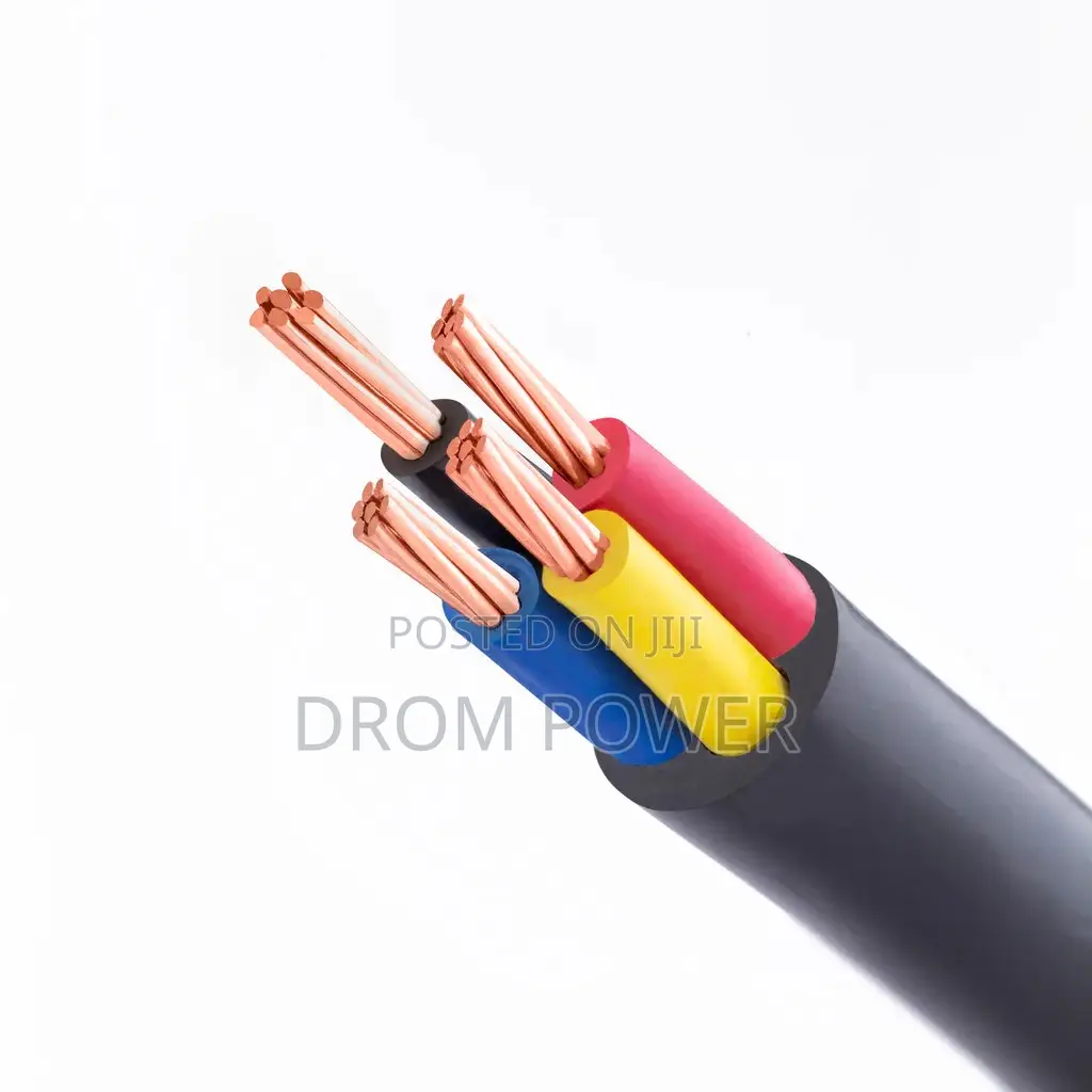 AC Electrical Cable 4mm 4core