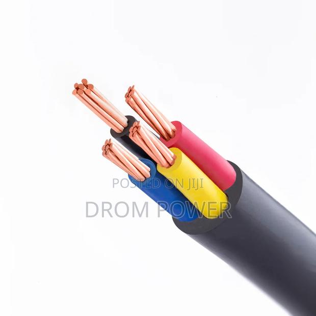AC Electrical Cable 4mm 4core - thumbnail 2