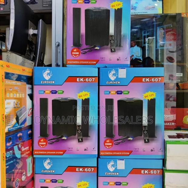Euroken 2.1CH Cylinder Subwoofer Mtungi System EK-607 - main view