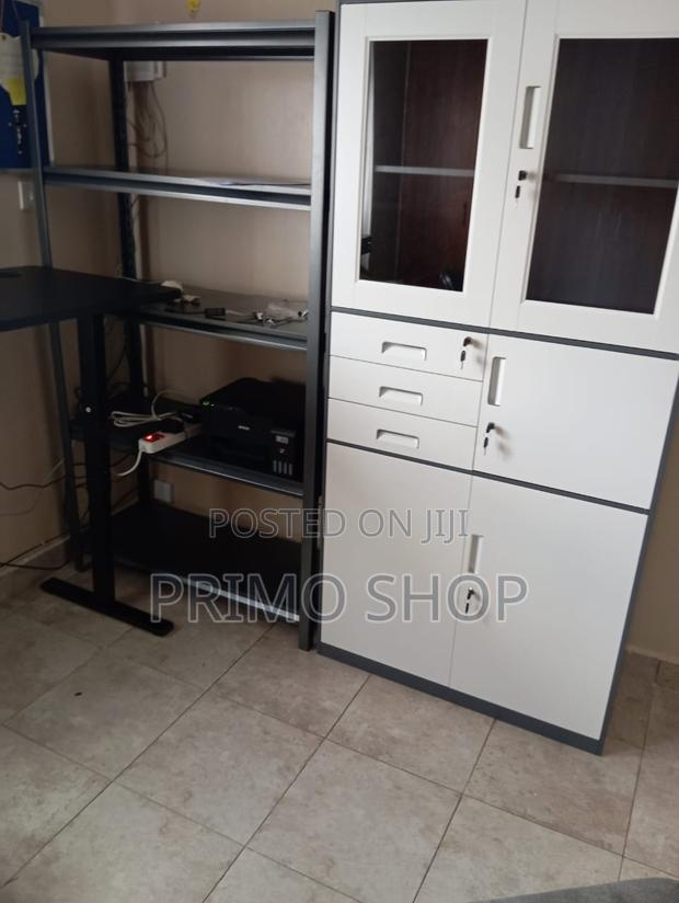 Office Cabinet -Double Door Metal Storage Cabinet With Safe - thumbnail 5