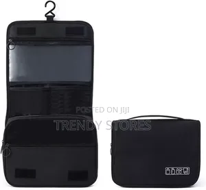 Partitioned Makeup Organizer Bag
