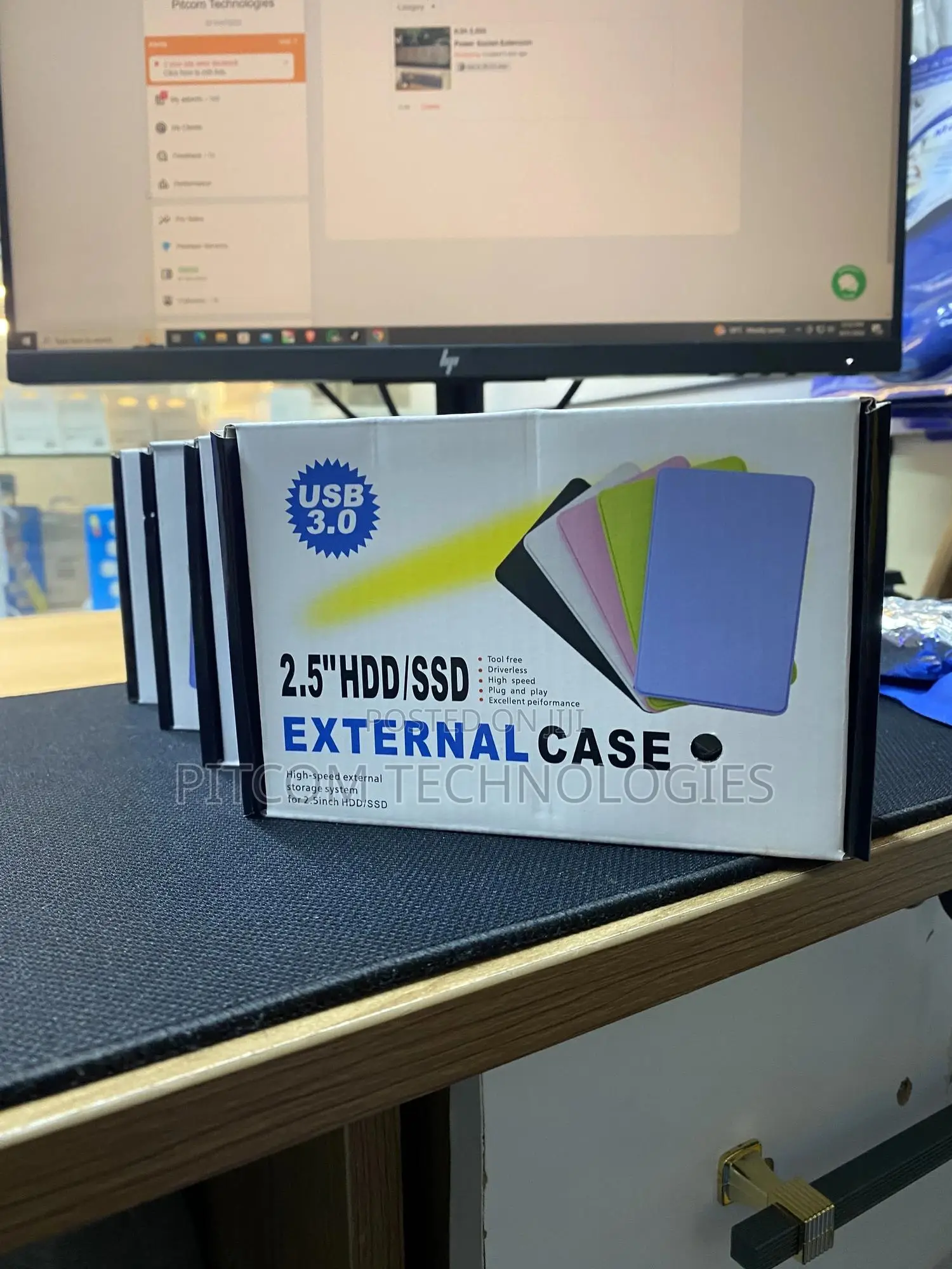 Eternal Harddisk and SSD Case