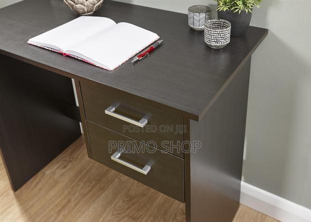 Computer Work Desk With Lockable Drawer -100cm X 60cm - thumbnail 2