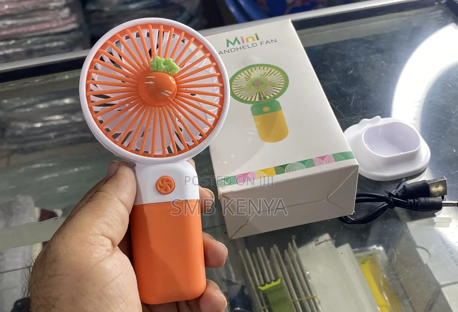 Portable And Rechargeable Mini Hand Fan