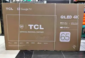 New TCL QLED 65 Inch / Smart Android TV Q-6