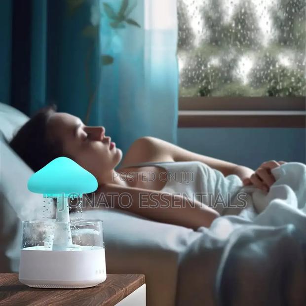 Rain Cloud Humidifier With Bluetooth Speaker - thumbnail 3