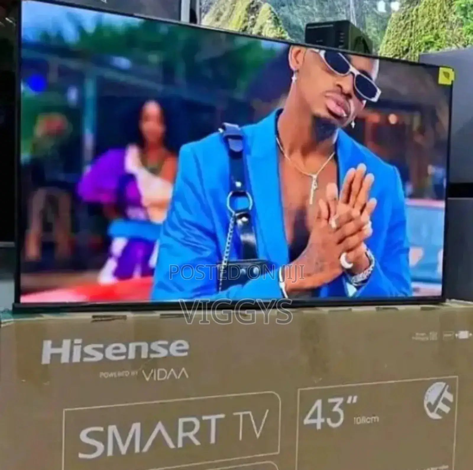 New Hisense 43 Inches Smart TV HV-4