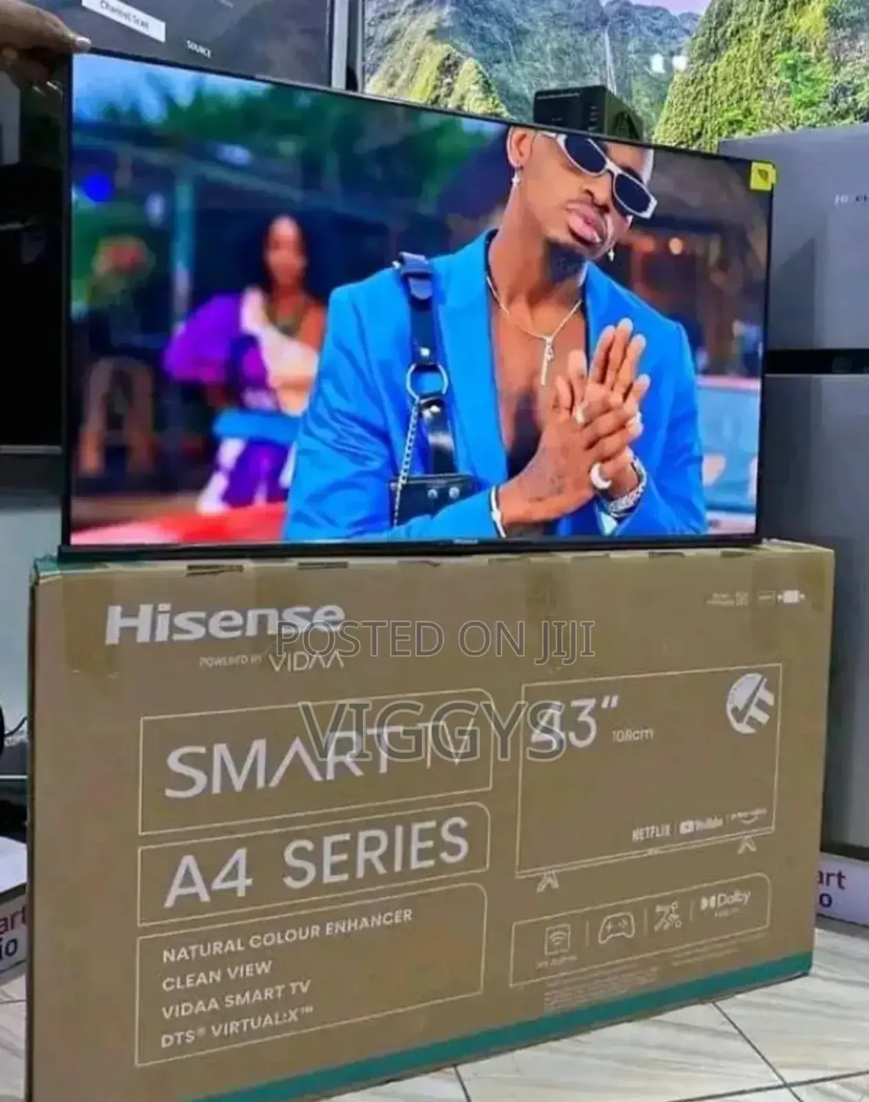 A4 Series Hisense 43 Inches Smart Tv S-4