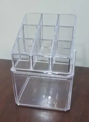 9 Grid 2 Layer Acrylic Cosmetics Organizer