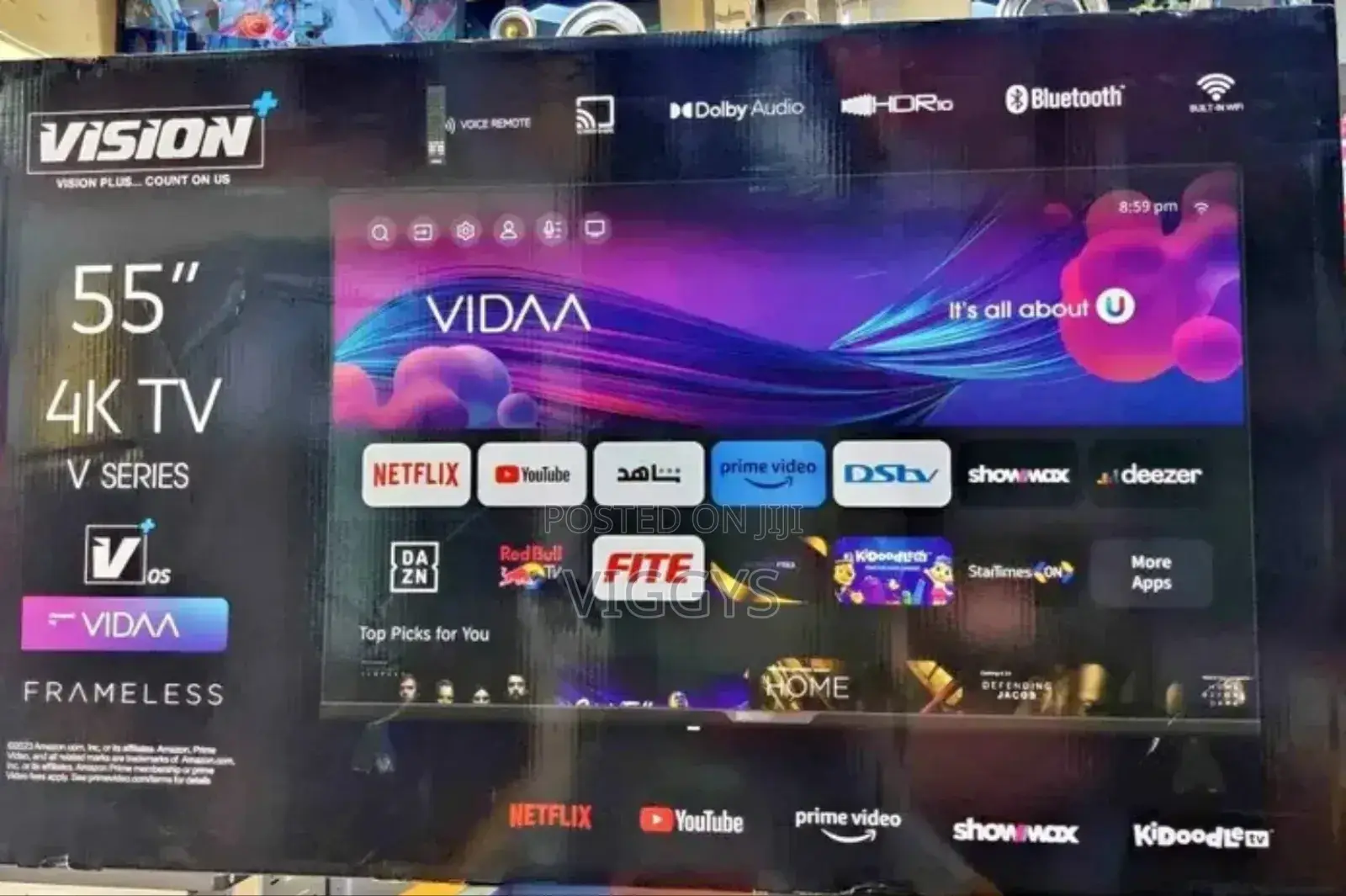 Vision 55 Inch Smart TV Vidaa 4 K T_5