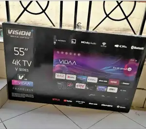 New Model Frameless Vision 55 Inch Smart Tv v-6