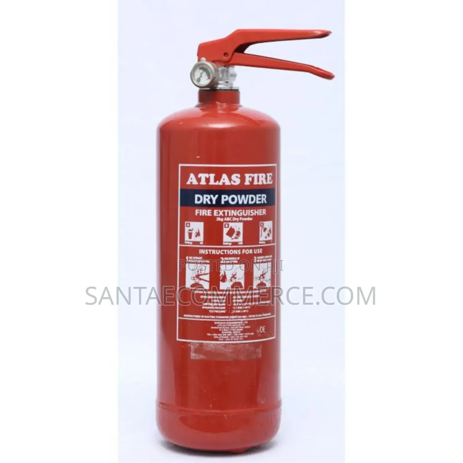 2kg Dry Powder Fire Extinguisher