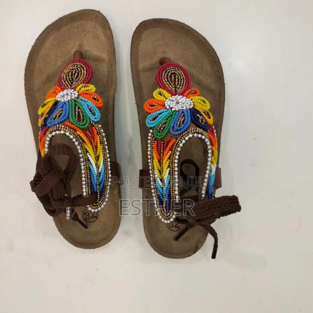 Kids Gladiator Maasai Sandals - thumbnail 3