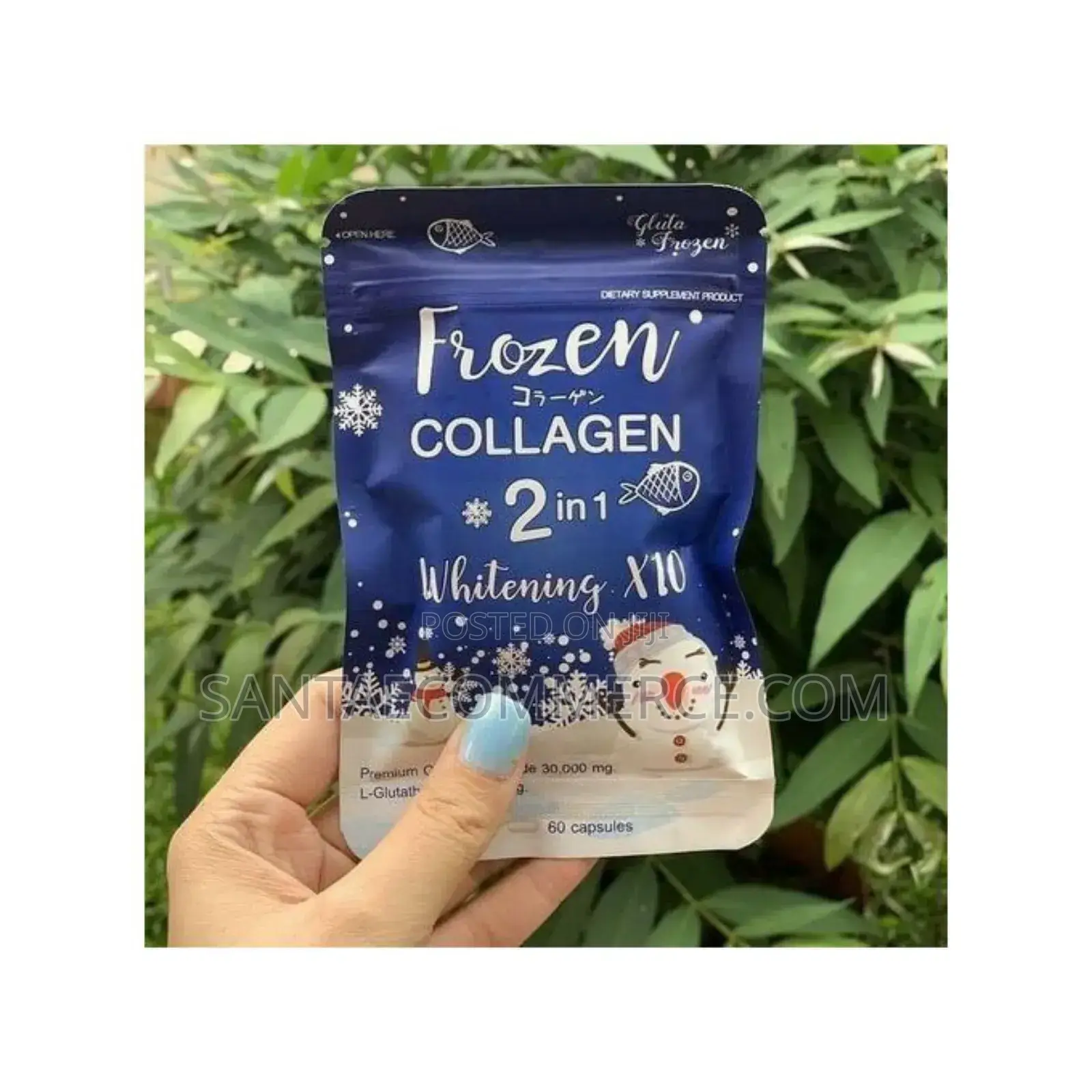 Frozen Collagen 2 in 1 Whitening X10