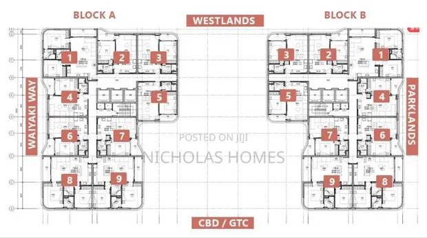 1bdrm Apartment in Emerald Springs, Westlands for sale