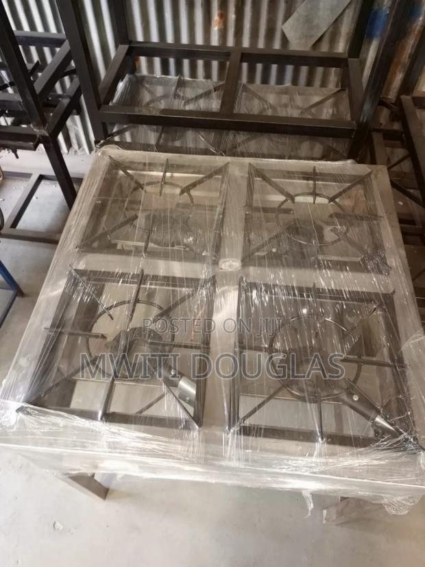 Standard Four Burner Stainless Gas Cooker