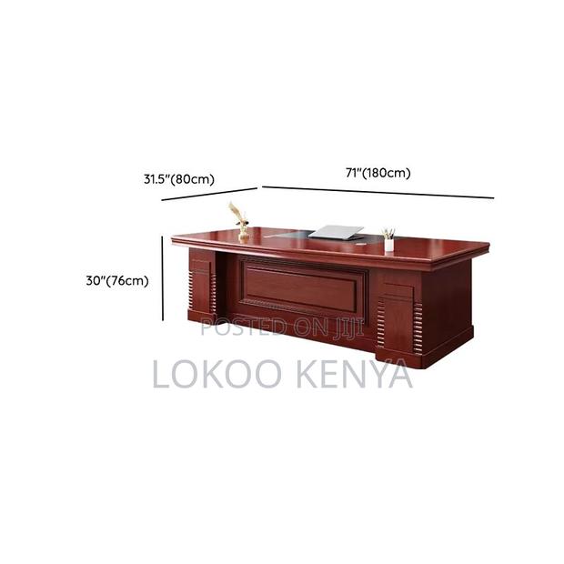 Office Desk;1.8 Meters L-Shaped Executive Desk - thumbnail 4