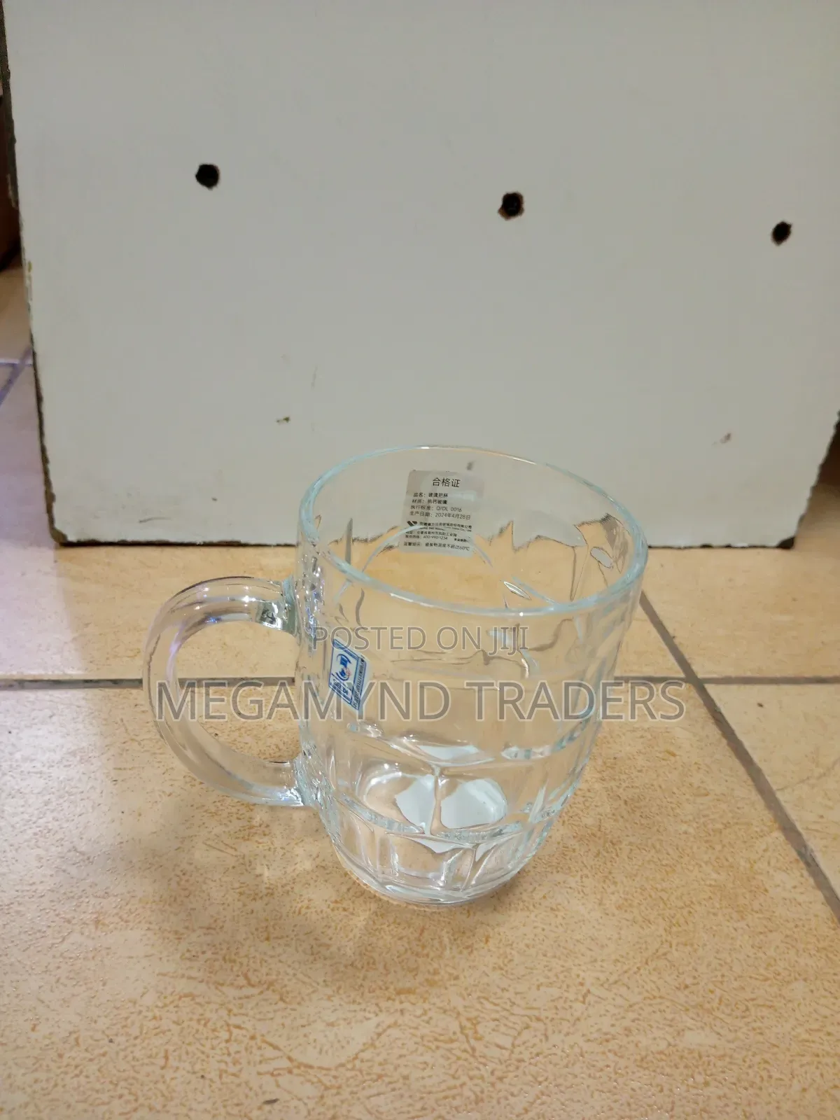 6pc Beer Glass Mug 500ml.