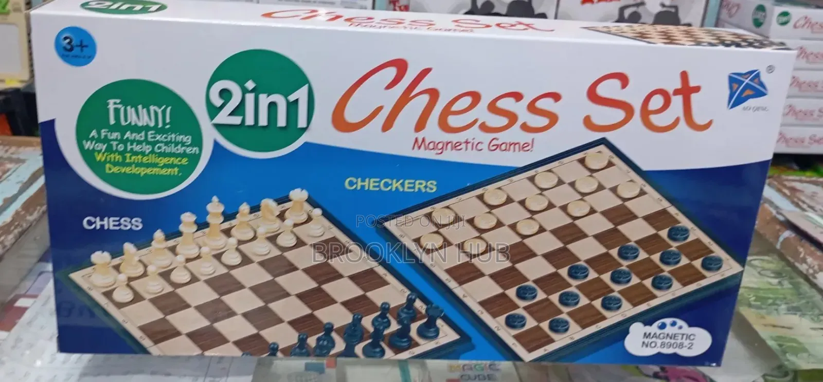 2 in 1 Chess Set