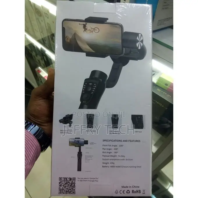S5b 3 Axis Holder Handheld Stabilizer Action Camera Gimbal A