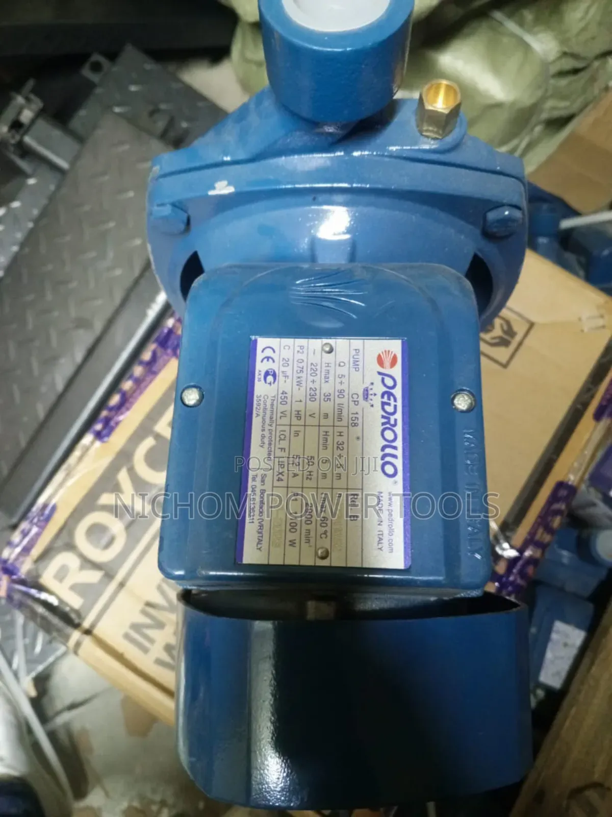 Top Quality Pedrollo 1hp Booster Water Pump 60max Head