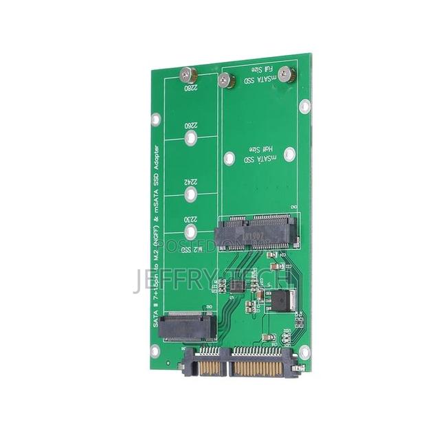 M.2 NGFF to Sata Adapter Card Msata SSD to Sata Iii Converte