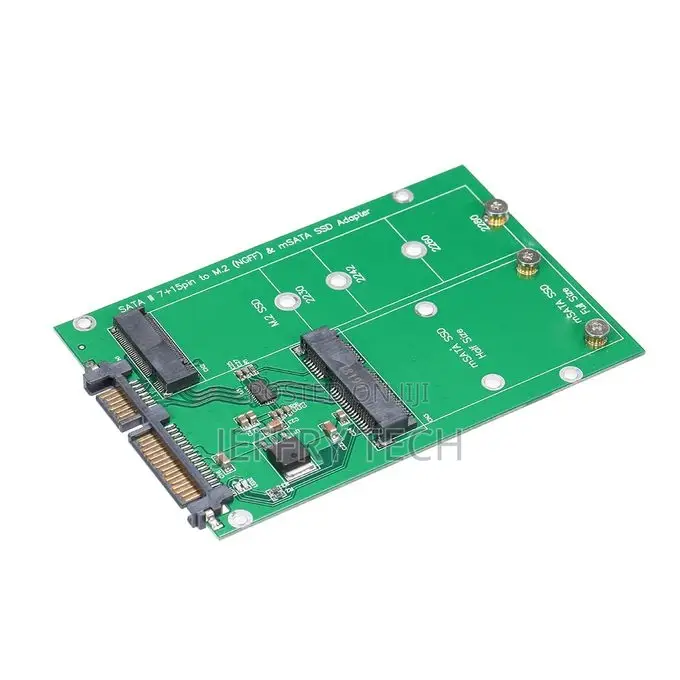 M.2 NGFF to Sata Adapter Card Msata SSD to Sata Iii Converte