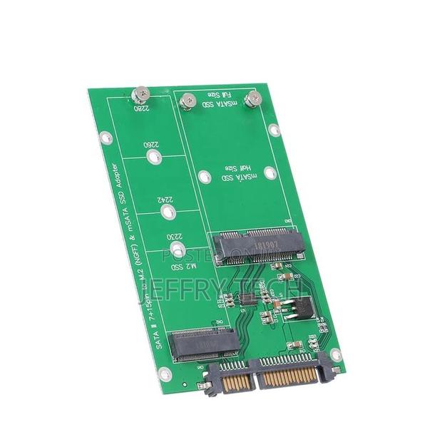 M.2 NGFF to Sata Adapter Card Msata SSD to Sata Iii Converte - thumbnail 4
