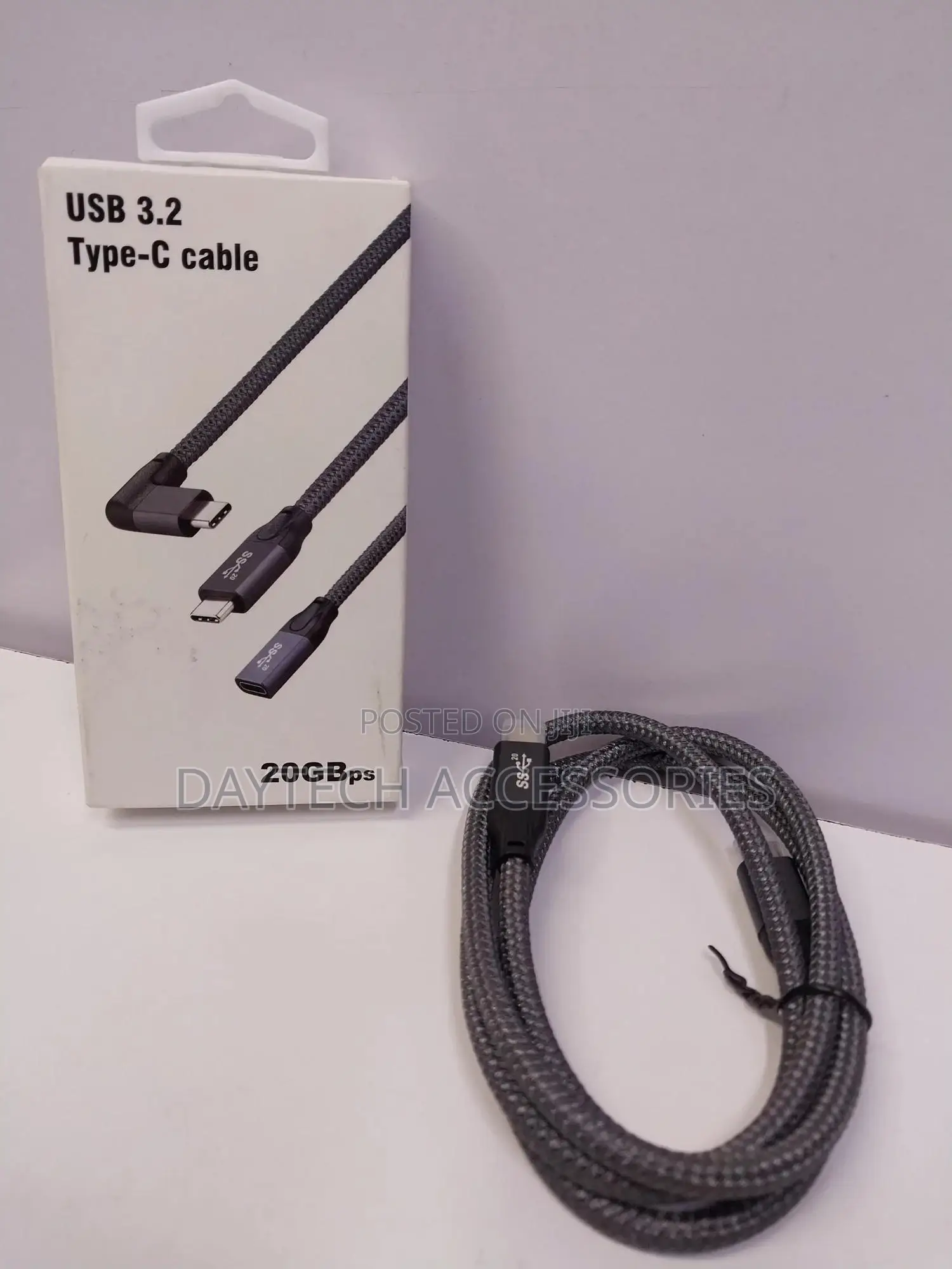 Usb C to Usb C Cable 3.2 Gen 2 Uhd 20gbps