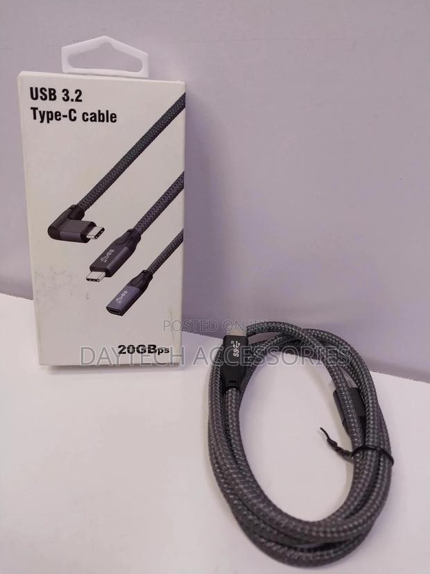 Usb C to Usb C Cable 3.2 Gen 2 Uhd 20gbps